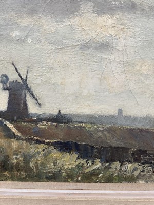 Lot 1076 - *Edward Seago (1910-1974) oil on canvas - Norfolk Farm, 51cm x 76cm, framed