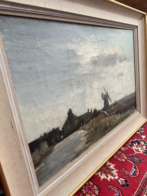 Lot 1076 - *Edward Seago (1910-1974) oil on canvas - Norfolk Farm, 51cm x 76cm, framed