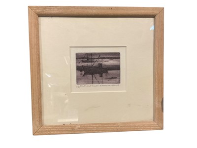 Lot 137 - Elizabeth Morris etching