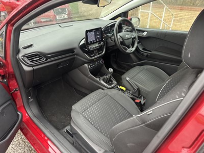 Lot 1 - 2017 Ford Fiesta Zetec, 1.1 petrol, manual, 3 door hatchback, reg. no. EJ67 VCZ