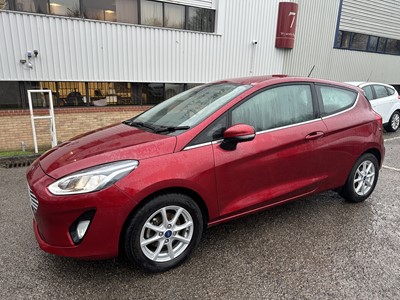 Lot 1 - 2017 Ford Fiesta Zetec, 1.1 petrol, manual, 3 door hatchback, reg. no. EJ67 VCZ
