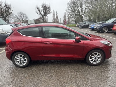 Lot 1 - 2017 Ford Fiesta Zetec, 1.1 petrol, manual, 3 door hatchback, reg. no. EJ67 VCZ