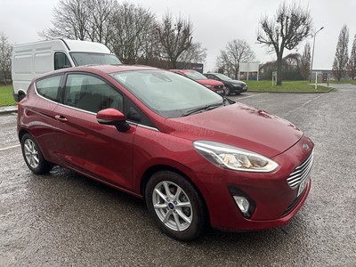 Lot 1 - 2017 Ford Fiesta Zetec, 1.1 petrol, manual, 3 door hatchback, reg. no. EJ67 VCZ