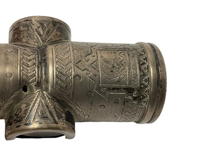 Lot 347 - 19th century Russian silver coin holder