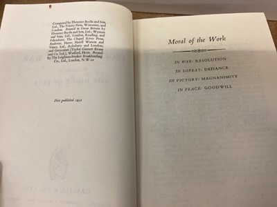 Lot 74 - Set of six volumes 'The Second World War' by Winston Churchill, published by Cassell