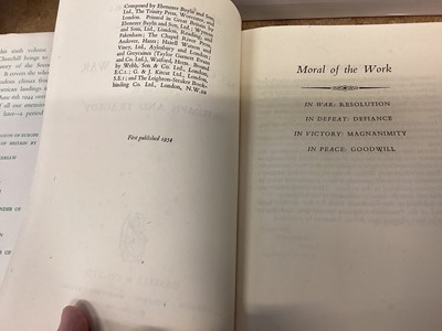 Lot 74 - Set of six volumes 'The Second World War' by Winston Churchill, published by Cassell