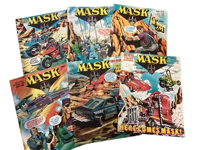 Lot 713 - Comics & Magazines including Mask, Thundercats, BraveStarr, Commando & Wild West (2 boxes)