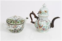 Lot 231 - 18th century Chinese export famille rose...