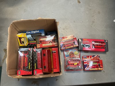 Lot 440 - One box of assorted diescast vehicles