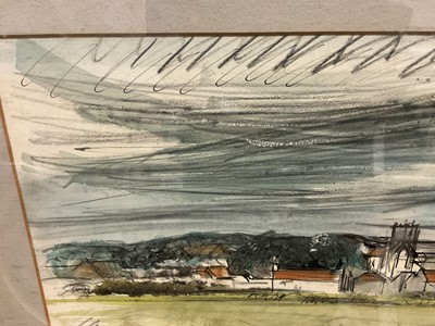 Lot 605 - A R Hundlebey, watercolour - Cley, Norfolk