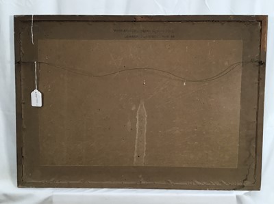 Lot 1249 - Leonard Russell Squirrell (1893-1979) watercolour - Woodbridge from Kyson Hill, signed, titled verso, 26cm x 46cm, in glazed frame