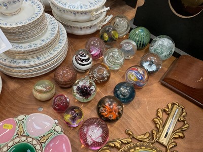 Lot 446 - Collection of Mdina, Caithness and other paperweights.