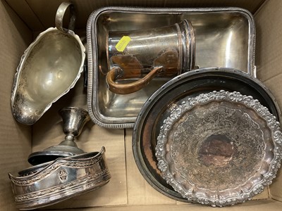 Lot 132 - Collection of silver plate