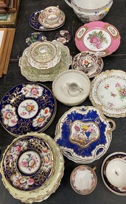 Lot 144 - Good collection of Regency ceramics