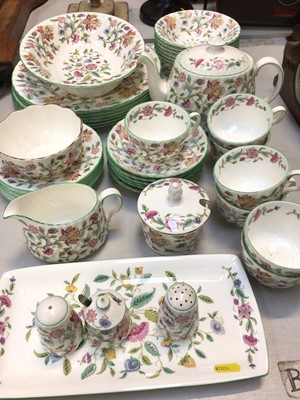 Lot 336 - Minton Haddon Hall tea and dinner ware