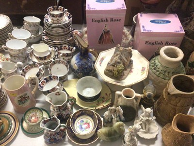 Lot 300 - Various tea ware, ornaments and other ceramics