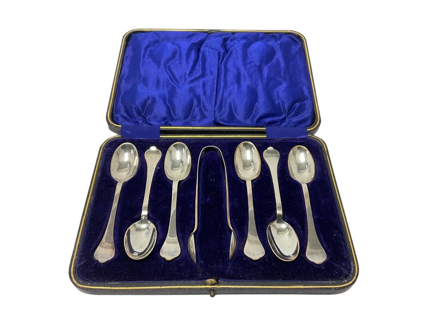 Lot 380 - Set of six teaspoons