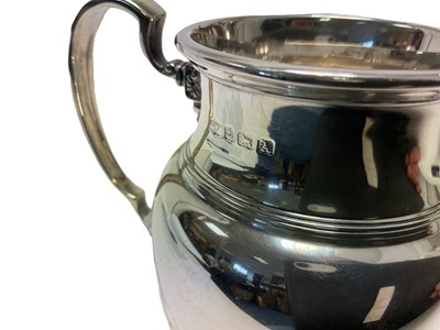 Lot 264 - Four piece silver coffee set by Mappin and Webb