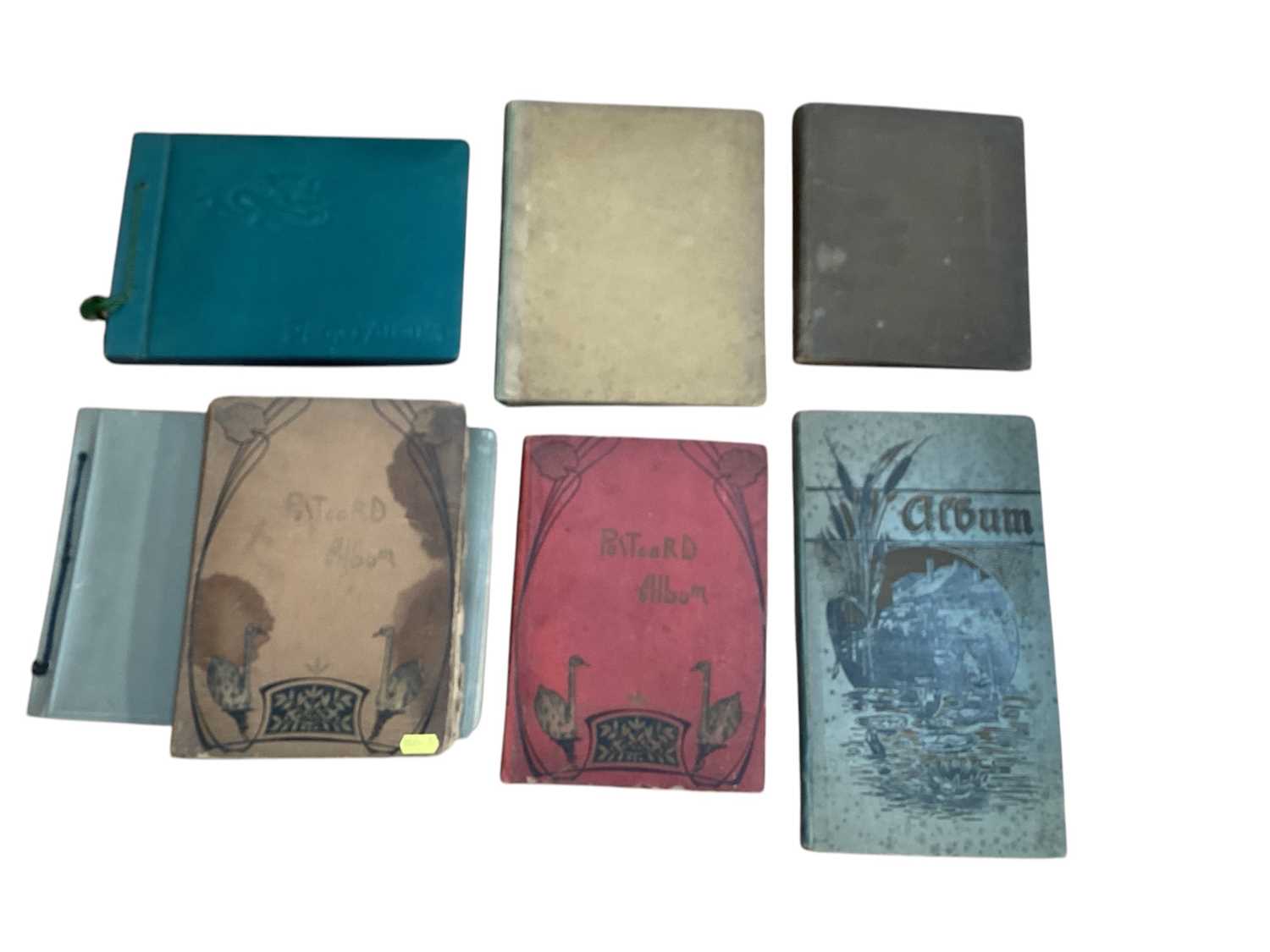 Lot 1404 - Collection postcard albums