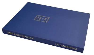 Lot 1030 - James Frederick Lansdowne (b.1937) Canadian: The rare birds of China Thirty-two lithographs