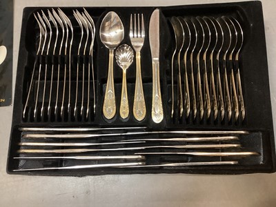 Lot 435 - Canteen of German cutlery by SBS of Solingen