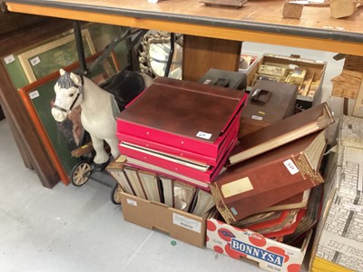 Lot 469 - Group of LP's and signals together with engineering and clock making related ephemera in folders.