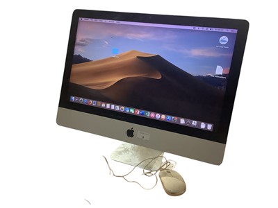 Lot 9 - Apple iMac (Retina 4K 21.5" late 2015) with mouse (No keyboard) working.