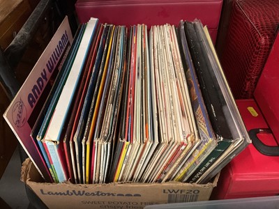 Lot 490 - Collection of LP records and singles