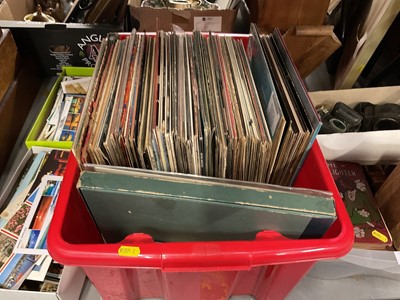 Lot 493 - One box of various LP records.