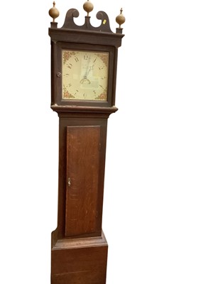 Lot 625 - Early 19th century 30 hour longcase clock by Godfrey Read of Baldock