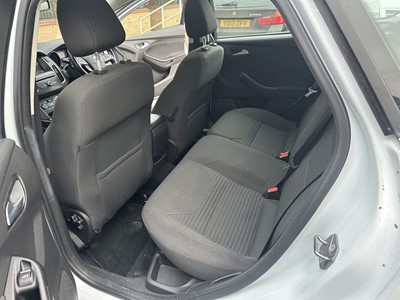 Lot 2 - 2015 Ford Focus Titanium, 1.0 petrol, manual, 5 door hatchback, reg. no. AK15 LKZ, finished in white with a black cloth interior. Offered by direction of executors, this two owner car has covere...