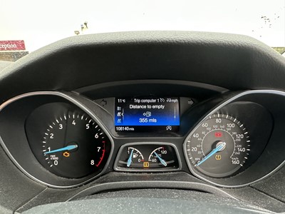 Lot 2 - 2015 Ford Focus Titanium, 1.0 petrol, manual, 5 door hatchback, reg. no. AK15 LKZ, finished in white with a black cloth interior. Offered by direction of executors, this two owner car has covere...