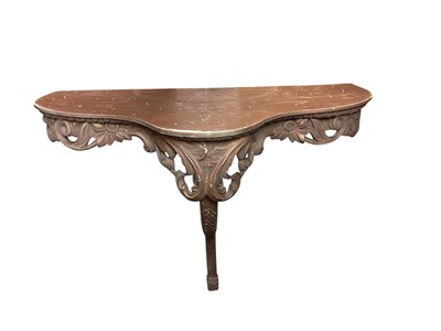 Lot 1430 - Antique style console table