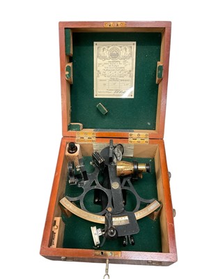 Lot 157 - Husun sextant in wooden case