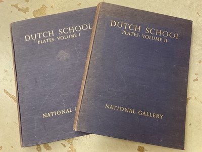 Lot 566 - Books- Dutch School Plates, National Gallery, Vols I and II