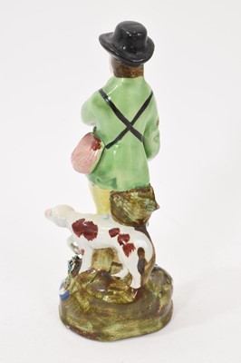 Lot 39 - Pearlware figure of a sportsman, circa 1820