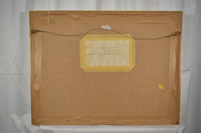 Lot 1245 - John Davis (Contemporary) watercolour - Pink-feet at Overy Marshes, Norfolk, signed and inscribed, 32.5cm x 46cm, in glazed frame