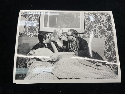 Lot 1438 - Photos from The Frost Report. of Josephine Tewson and fellow actors Ronnie Barker and Ronnie Corbett