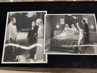 Lot 1438 - Photos from The Frost Report. of Josephine Tewson and fellow actors Ronnie Barker and Ronnie Corbett