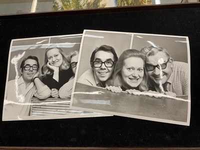 Lot 1438 - Photos from The Frost Report. of Josephine Tewson and fellow actors Ronnie Barker and Ronnie Corbett