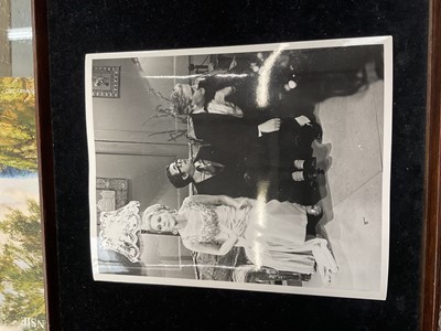 Lot 1438 - Photos from The Frost Report. of Josephine Tewson and fellow actors Ronnie Barker and Ronnie Corbett