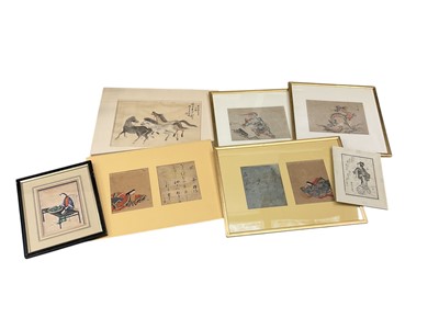 Lot 804 - Quantity of Chinese and Japanese pictures