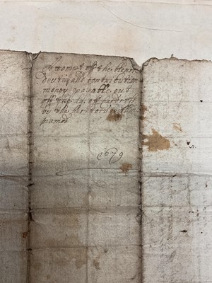 Lot 938 - Fascinating album containing letters, cuttings and ephemera, including letters from, and drafts of letters to James Stuart, the Old Pretender, and his wife Clementina in correspondence with the...