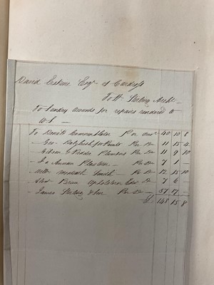 Lot 938 - Fascinating album containing letters, cuttings and ephemera, including letters from, and drafts of letters to James Stuart, the Old Pretender, and his wife Clementina in correspondence with the...