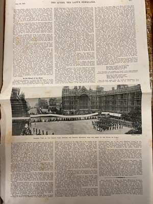 Lot 938 - Fascinating album containing letters, cuttings and ephemera, including letters from, and drafts of letters to James Stuart, the Old Pretender, and his wife Clementina in correspondence with the...