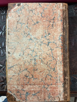 Lot 938 - Fascinating album containing letters, cuttings and ephemera, including letters from, and drafts of letters to James Stuart, the Old Pretender, and his wife Clementina in correspondence with the...