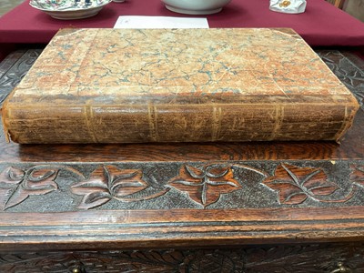 Lot 938 - Fascinating album containing letters, cuttings and ephemera, including letters from, and drafts of letters to James Stuart, the Old Pretender, and his wife Clementina in correspondence with the...