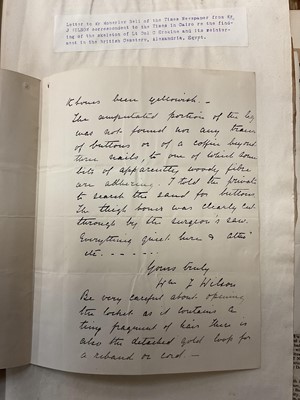 Lot 938 - Fascinating album containing letters, cuttings and ephemera, including letters from, and drafts of letters to James Stuart, the Old Pretender, and his wife Clementina in correspondence with the...