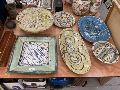 Lot 423 - Collection of studio pottery