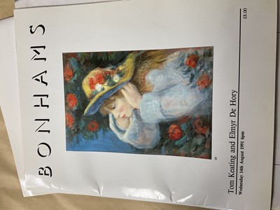Lot 1264 - *Tom Keating (1917-1984) oil on canvas, The Boating party after Renoir, signed, 70 x 99cm, framed. Provenance: Bonhams Knightsbridge, Tom Keating and Elmyr De Hory sale, 14th August 1991, lot 17,...